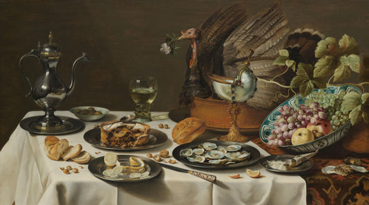 Still Life with Oysters and Turkey Pie