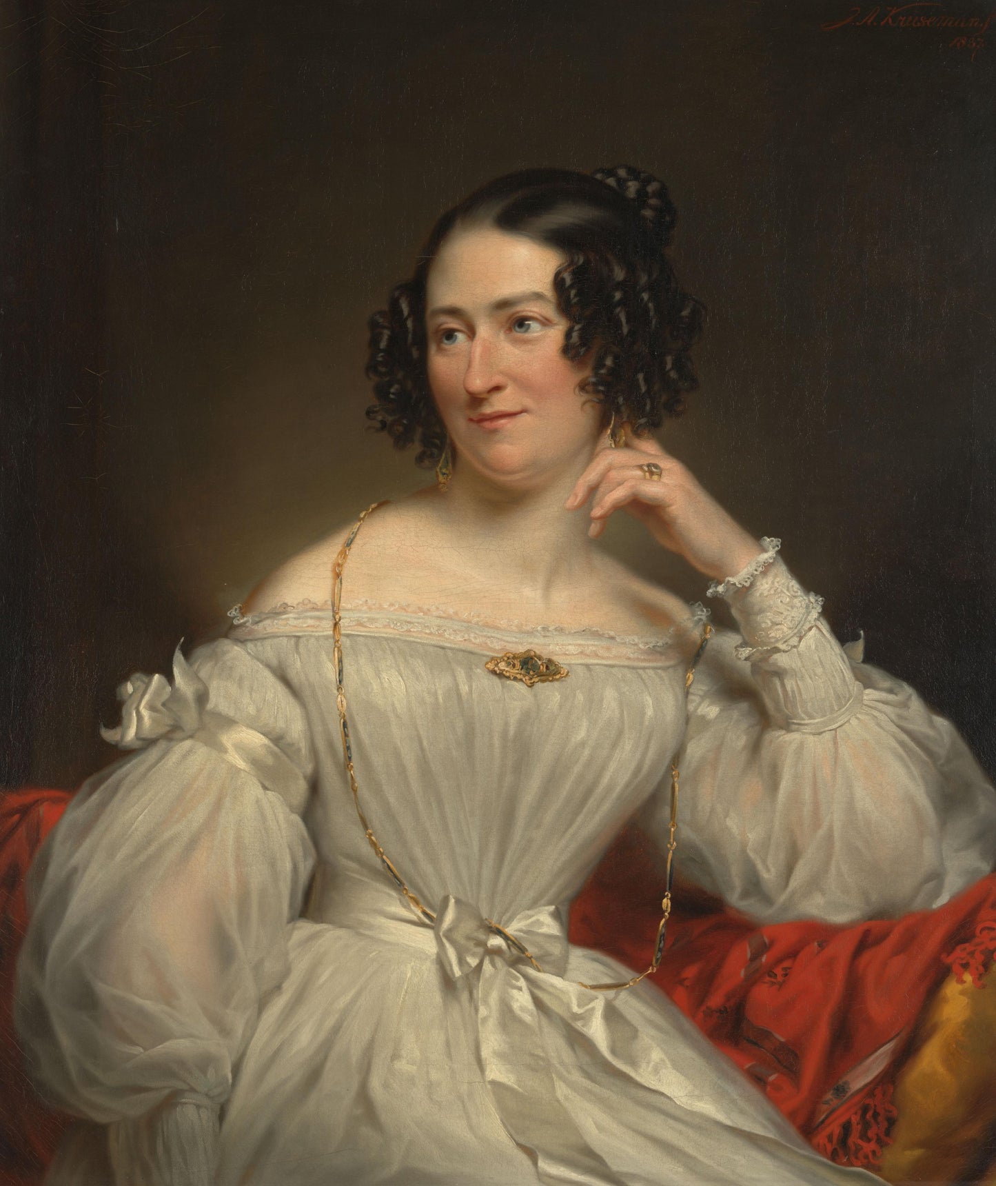 Lady in White