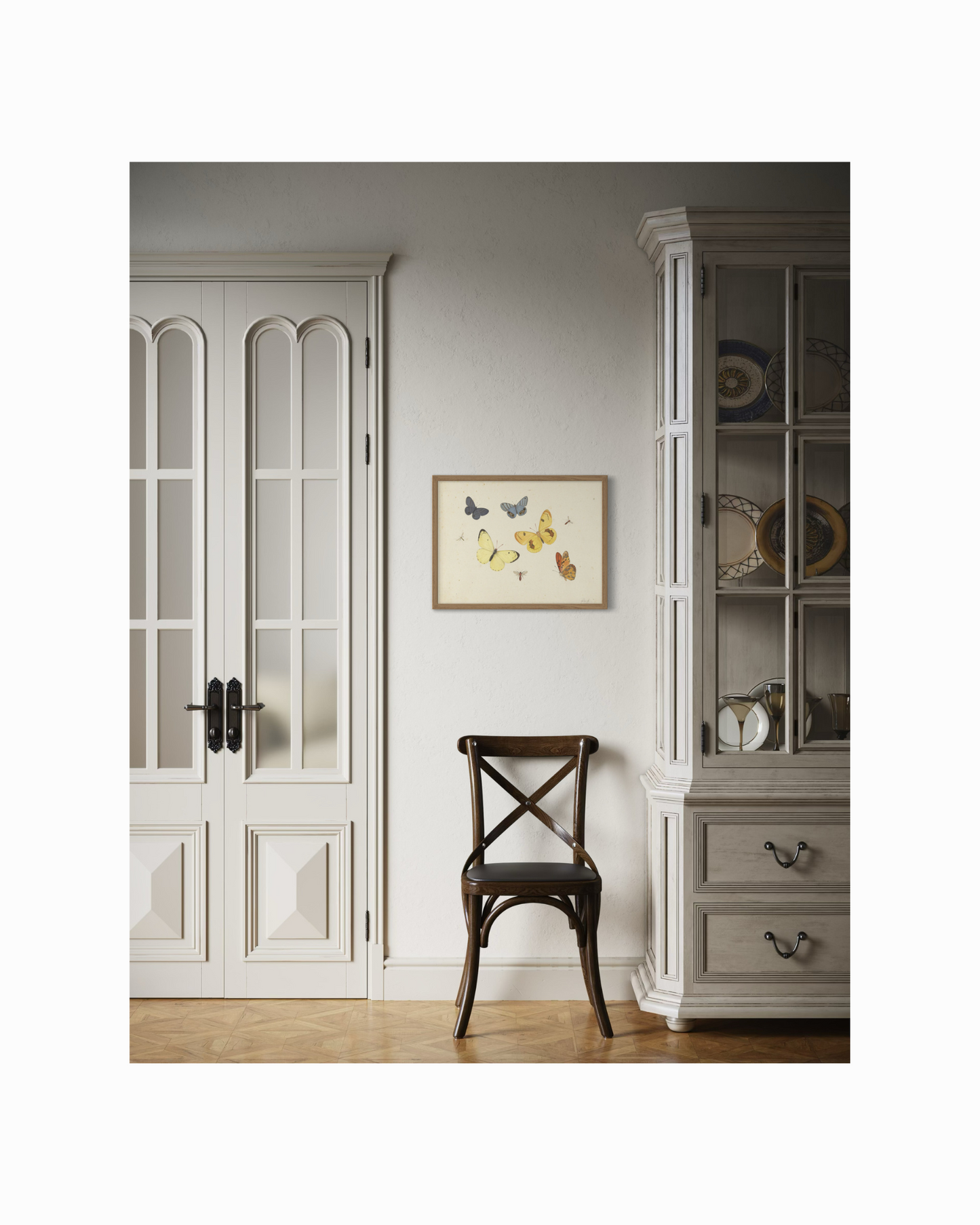 2 Art Print Set - The Chateau´s Garden