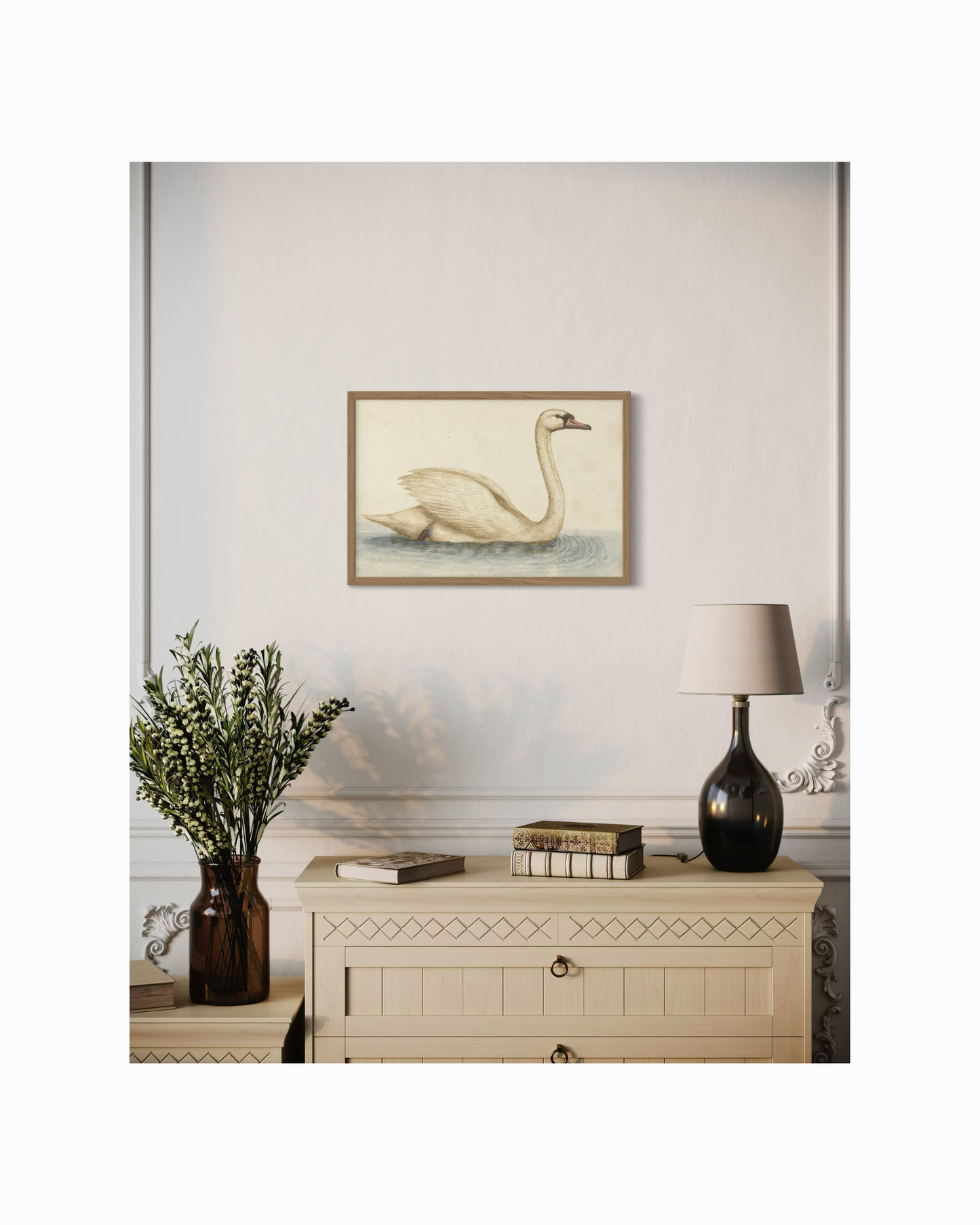 2 Art Print Set - The Chateau´s Garden