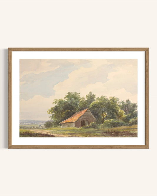 Landscape with Barn
