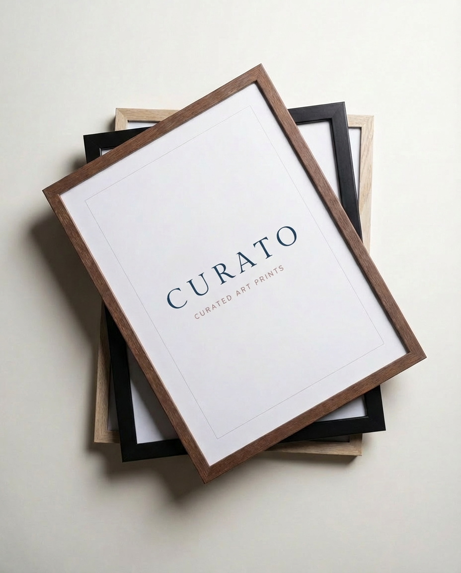 Set van 2 kunstprints - Het eindeloze landschap