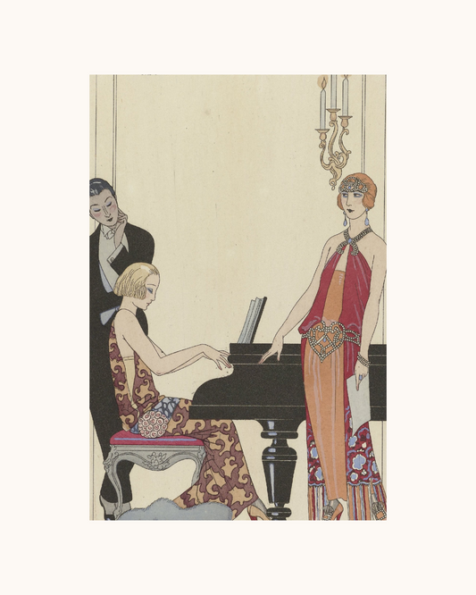 2 Art Print Set - The Gatsby Era